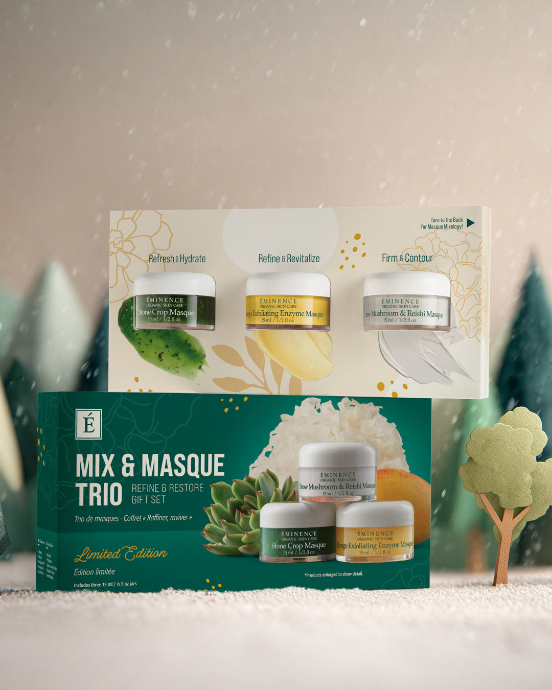 Mix & Masque Trio: Refine & Restore Gift Set