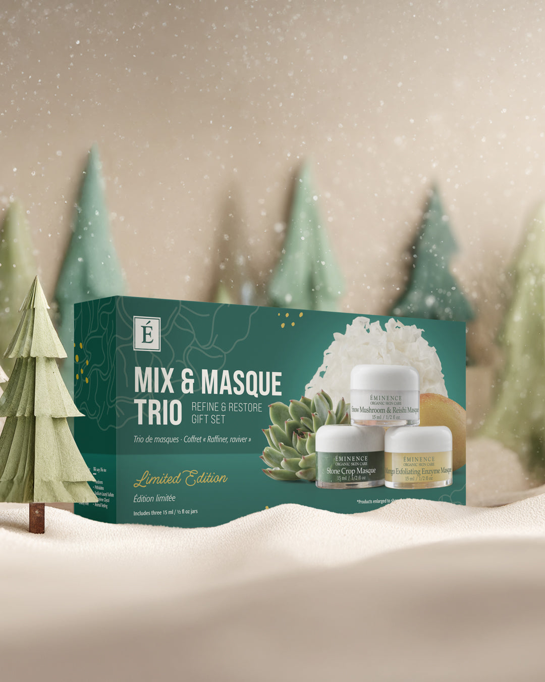 Mix & Masque Trio: Refine & Restore Gift Set