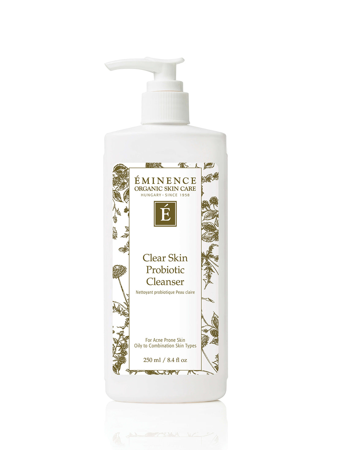 Eminence Organics Cleaar Skin Probiotic Cleanser bottle