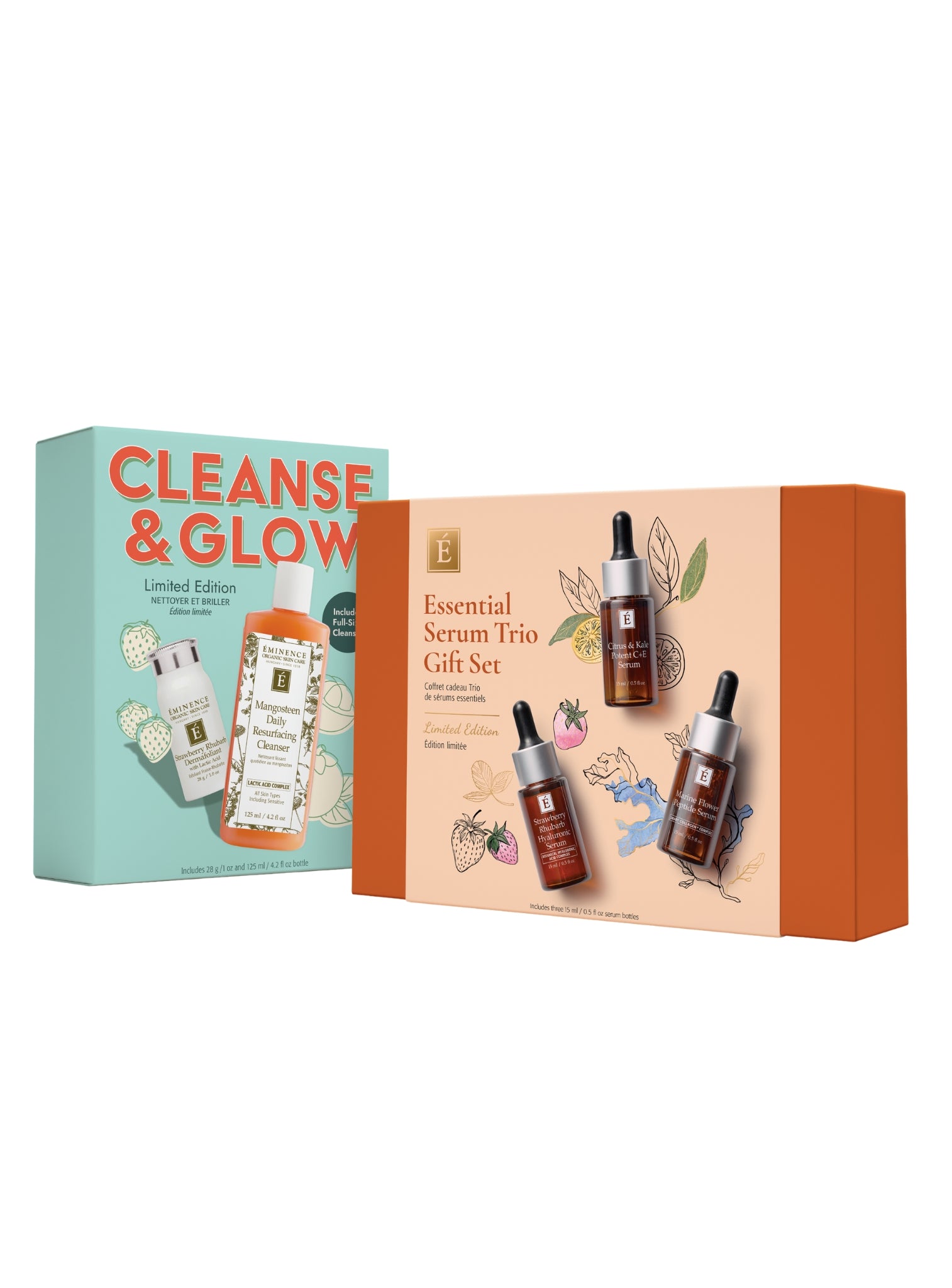 Eminence Essential Serum Trio Gift retailer Set