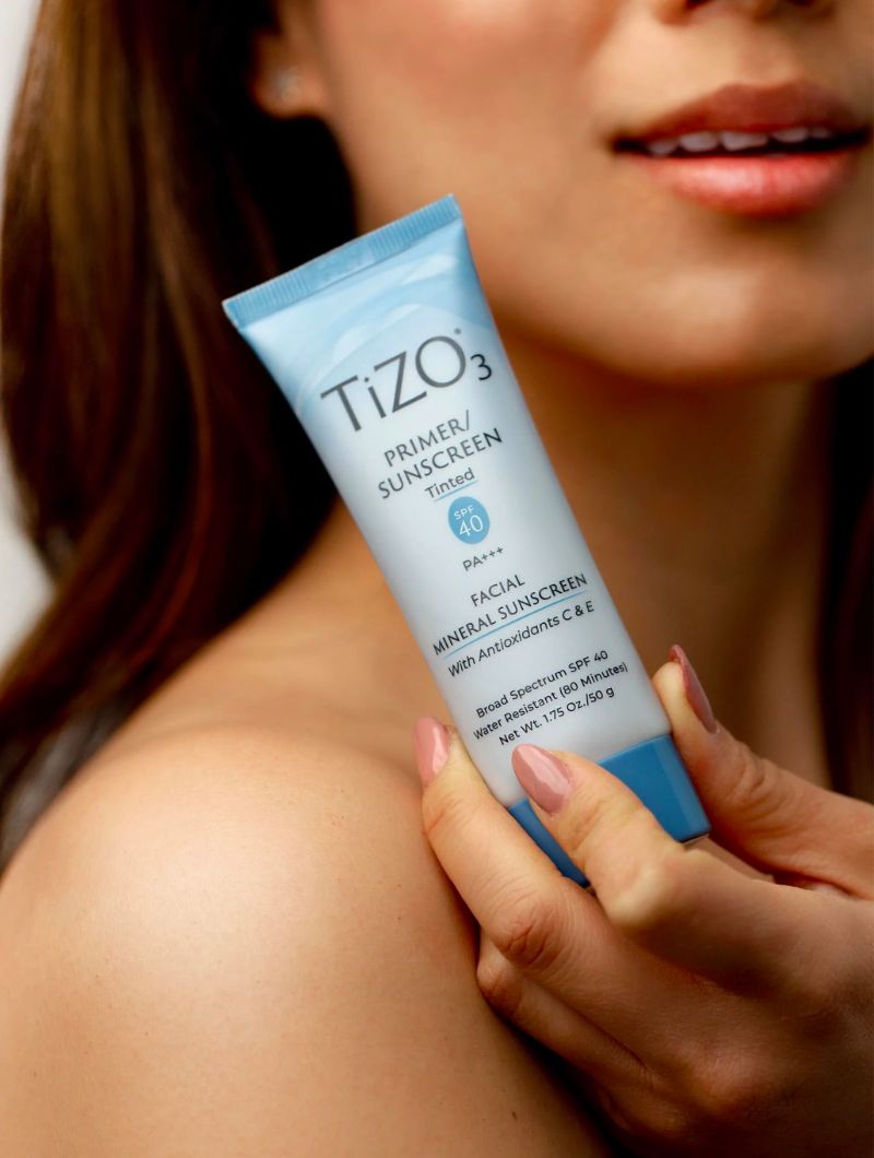 TIZO3 Facial Primer Sunscreen: Tinted